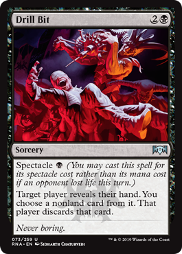 Drill Bit (Ravnica Allegiance) Light Play Foil