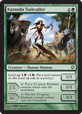 Kazandu Tuskcaller (Commander 2013 Edition) Light Play