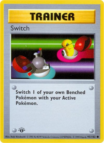 Switch (Base Set (Shadowless)) Light Play Unlimited