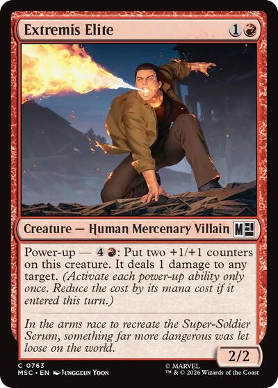 Extremis Elite (Commander: Marvel Super Heroes) Light Play