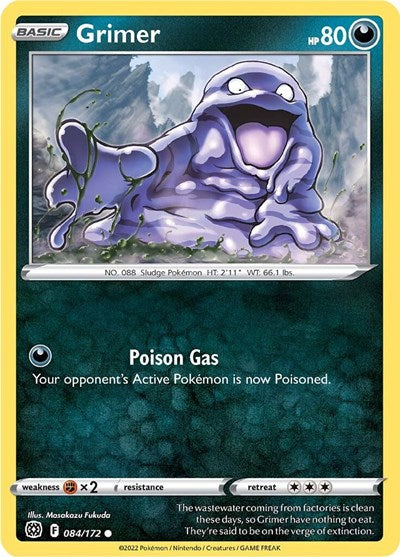 Grimer (SWSH09: Brilliant Stars) Light Play