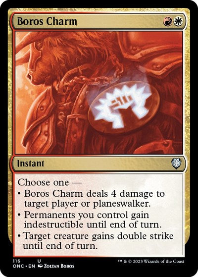 Boros Charm (Commander: Phyrexia: All Will Be One) Damaged / Poor
