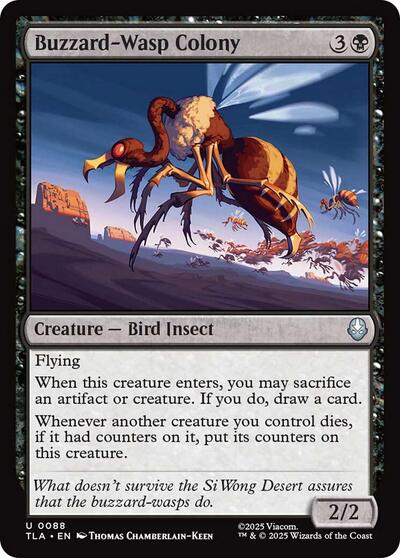 Buzzard-Wasp Colony (Avatar: The Last Airbender) Light Play Foil