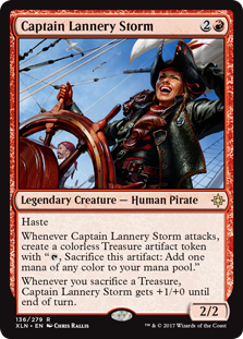 Captain Lannery Storm (Ixalan) Medium Play