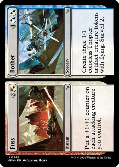 Fuss / Bother (Murders at Karlov Manor) Light Play Foil