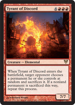 Tyrant of Discord (Avacyn Restored) Medium Play
