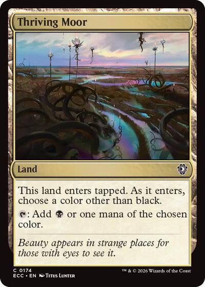 Thriving Moor (Commander: Lorwyn Eclipsed) Light Play