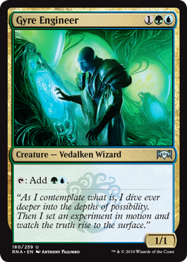 Gyre Engineer (Ravnica Allegiance) Light Play