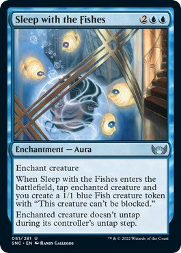Sleep with the Fishes (Streets of New Capenna) Light Play Foil