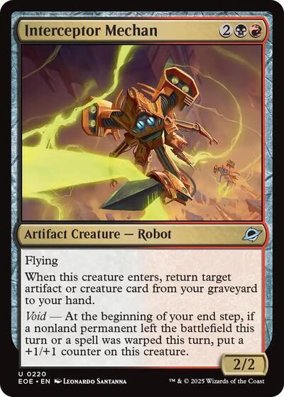 Interceptor Mechan (Edge of Eternities) Light Play