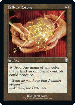 Fellwar Stone (Commander: The Brothers' War) Light Play
