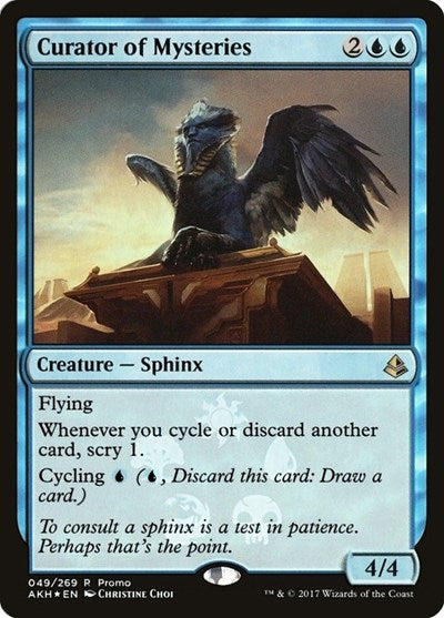 Curator of Mysteries (Promos: Media) Light Play Foil
