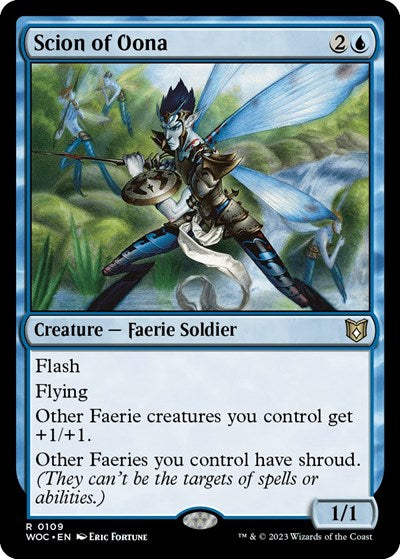 Scion of Oona (Commander: Wilds of Eldraine) Near Mint