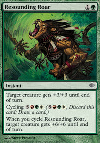 Resounding Roar (Shards of Alara) Light Play