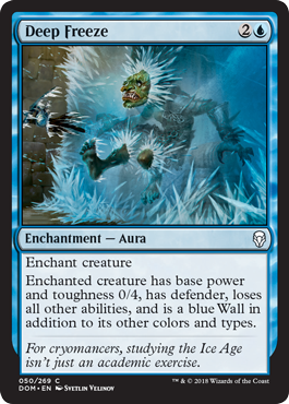 Deep Freeze (Dominaria) Light Play