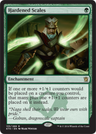 Hardened Scales (Khans of Tarkir) Medium Play