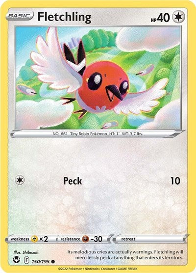 Fletchling (SWSH12: Silver Tempest) Light Play