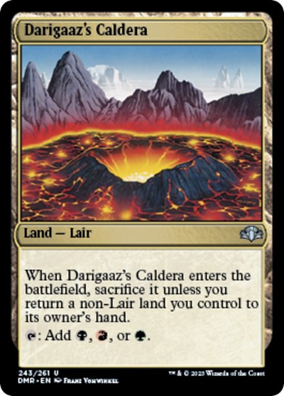Darigaaz's Caldera (Dominaria Remastered) Light Play