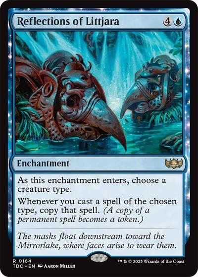 Reflections of Littjara (Commander: Tarkir: Dragonstorm) Light Play