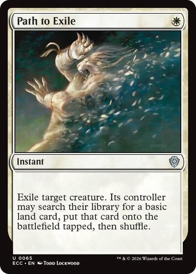 Path to Exile (Commander: Lorwyn Eclipsed) Light Play