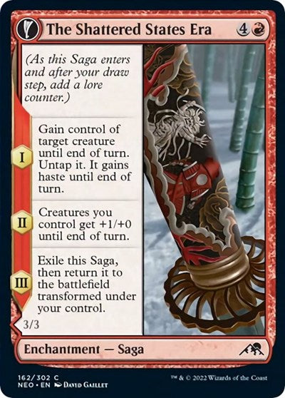 The Shattered States Era (Kamigawa: Neon Dynasty) Light Play Foil