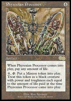Phyrexian Processor (Urza's Saga) Medium Play