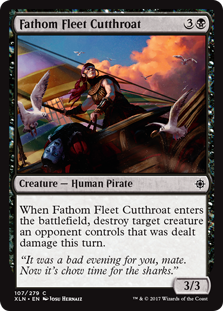 Fathom Fleet Cutthroat (Ixalan) Light Play