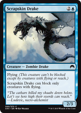 Scrapskin Drake (Magic Origins) Light Play
