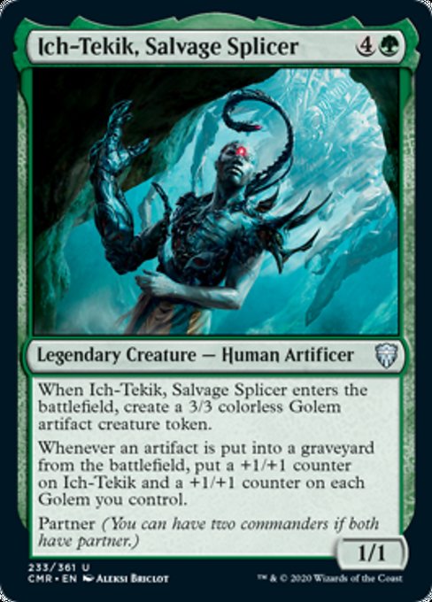 Ich-Tekik, Salvage Splicer (Commander Legends) Light Play