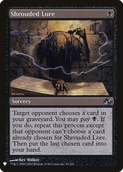 Shrouded Lore (Mystery Booster) Light Play