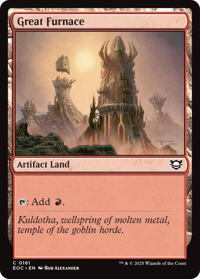 Great Furnace (Commander: Edge of Eternities) Light Play