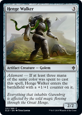 Henge Walker (Throne of Eldraine) Light Play