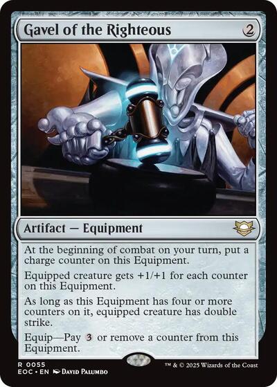 Gavel of the Righteous (Commander: Edge of Eternities) Light Play