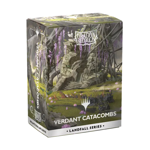 Dragon Shield - Landfall Series - Verdant Catacombs - Matte Dual Art Sleeves