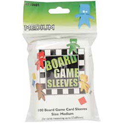 Card Sleeves: Board Game Sleeves- Medium (57x89mm)