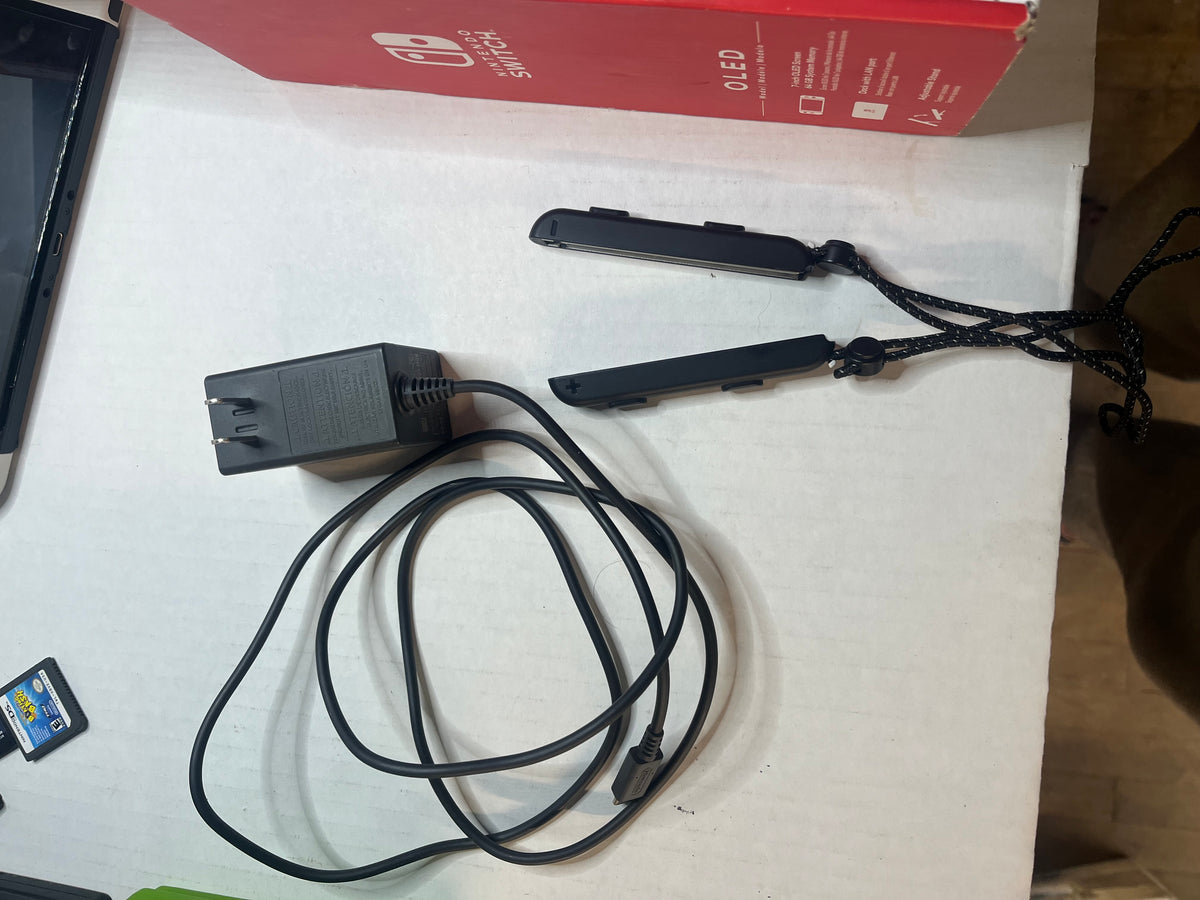 Nintendo Switch OLED with White Joy-Con