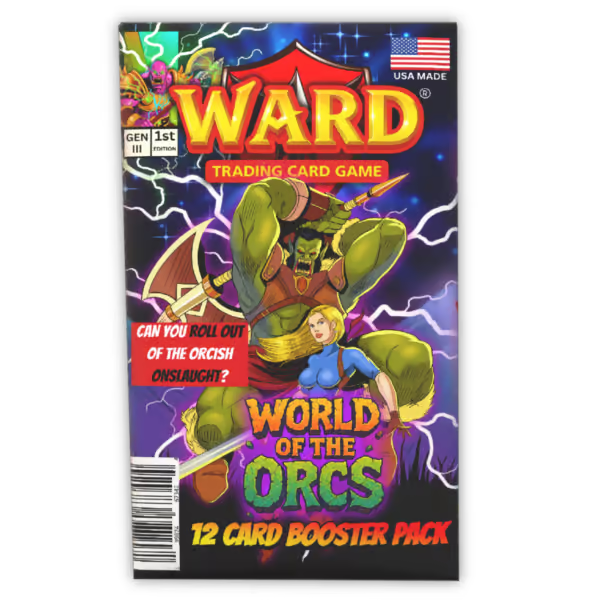 World of the Orcs Booster Pack (Gen 3 1st Edition)