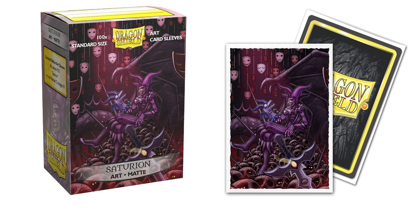 Dragon Shield - Matte Art Sleeves: Saturion Portrait (100ct)