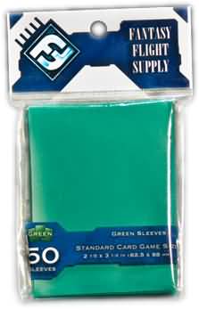 Fantasy Flight Games Green Standard Sized Sleeves
