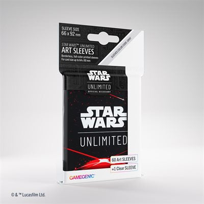 Star Wars Unlimited Art Sleeves - Space Red