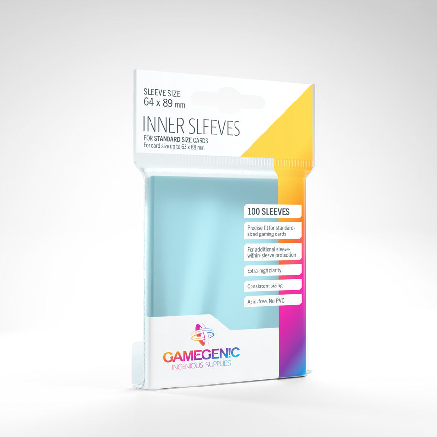 Gamegenic - Inner Sleeves - Clear