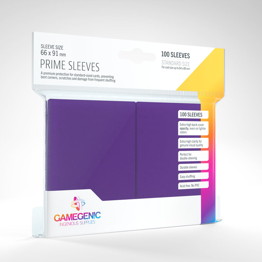 Gamegenic - Prime Sleeves - Purple (100)