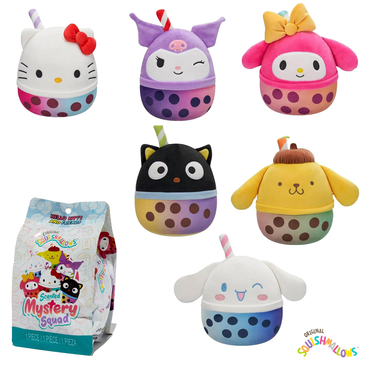 Hello Kitty Boba Blind Bag 5" Plush