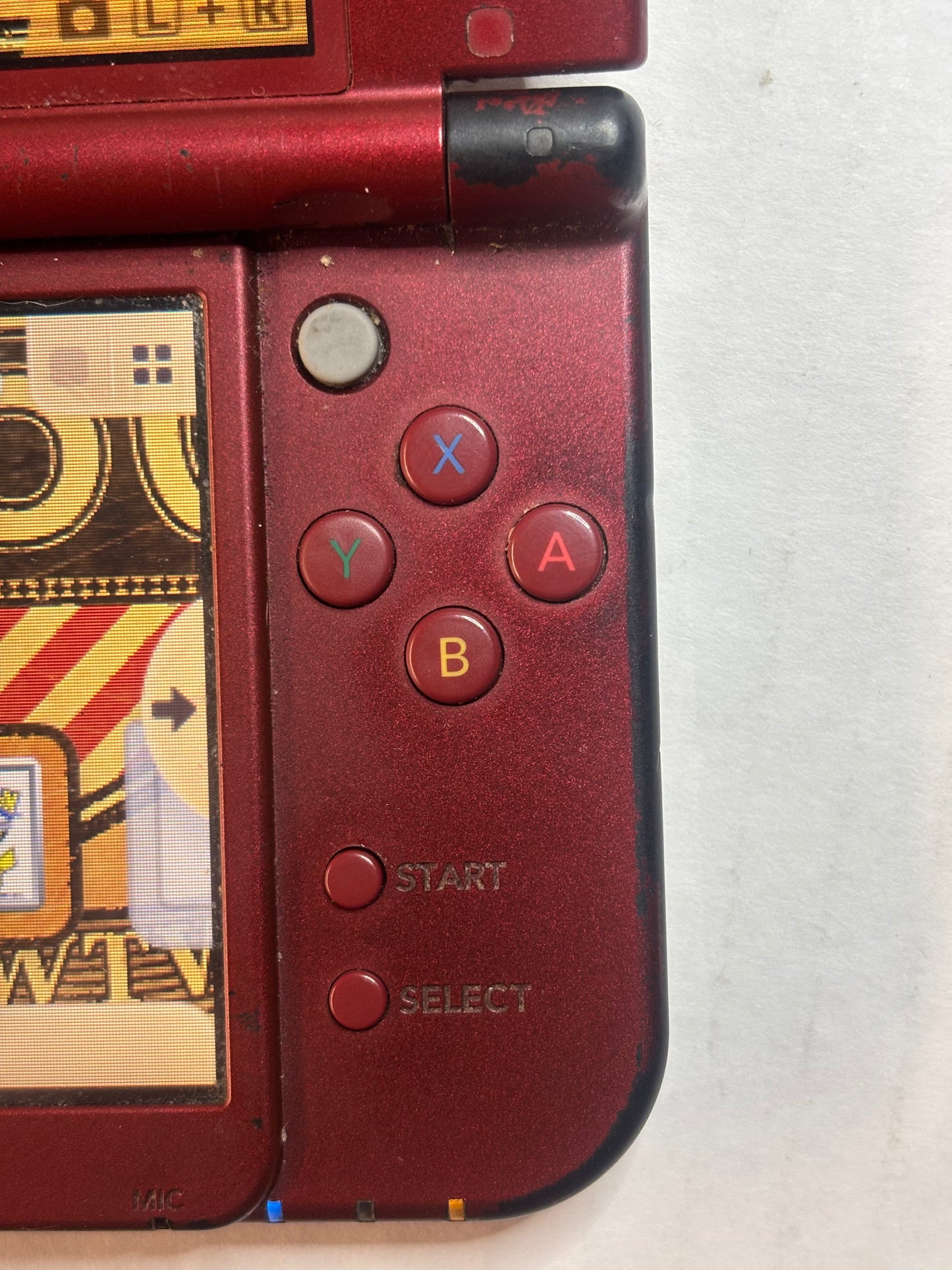 Nintendo New 3DS XL Red AS IS