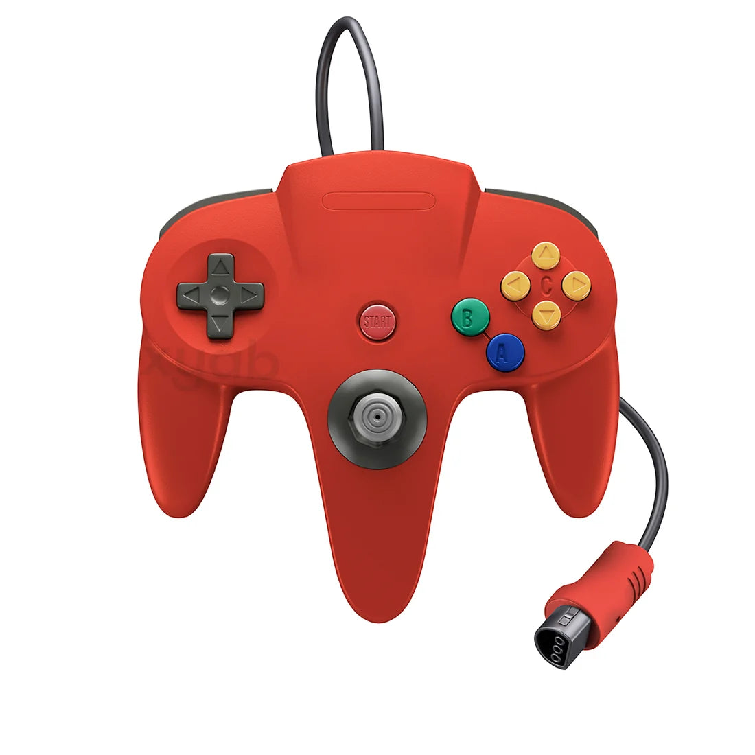 PROTO64 Wired Controller for N64 - Red