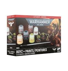 Warhammer 40K: Orks - Boyz + Paints