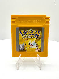 Pokemon Pikachu Yellow - New Battery (GBC)