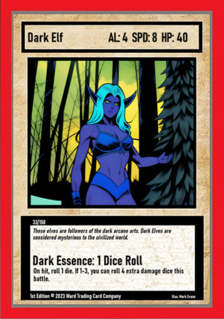 033/150 Dark Elf - Uncommon