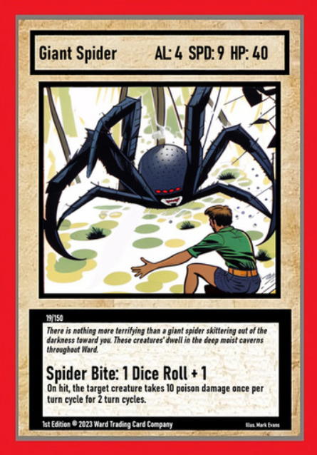 019/150 Giant Spider - Common