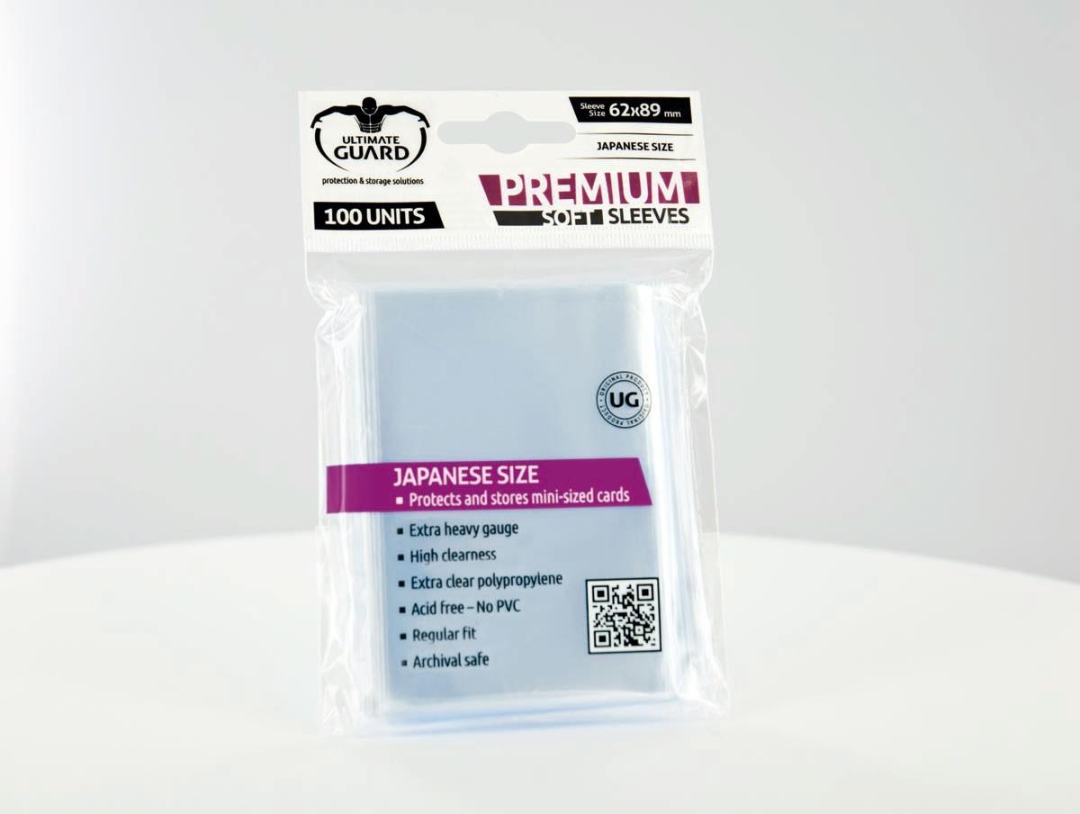 Ultimate Guard - PREMIUM SOFT SLEEVES - JAPANESE SIZE - japanese
